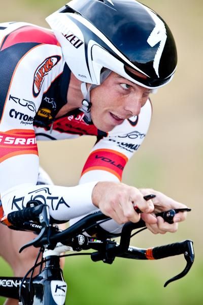 Brad White (OUCH) wore the most aggressive rider jersey during last year's race.