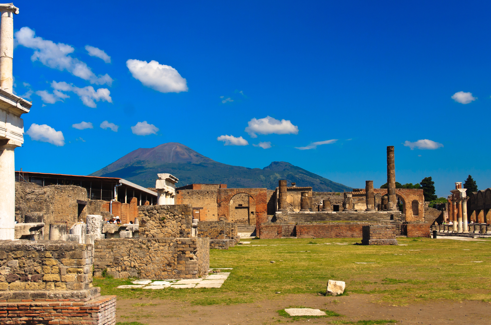 Pompeii Mount Vesuvius Eruption 79 Ad