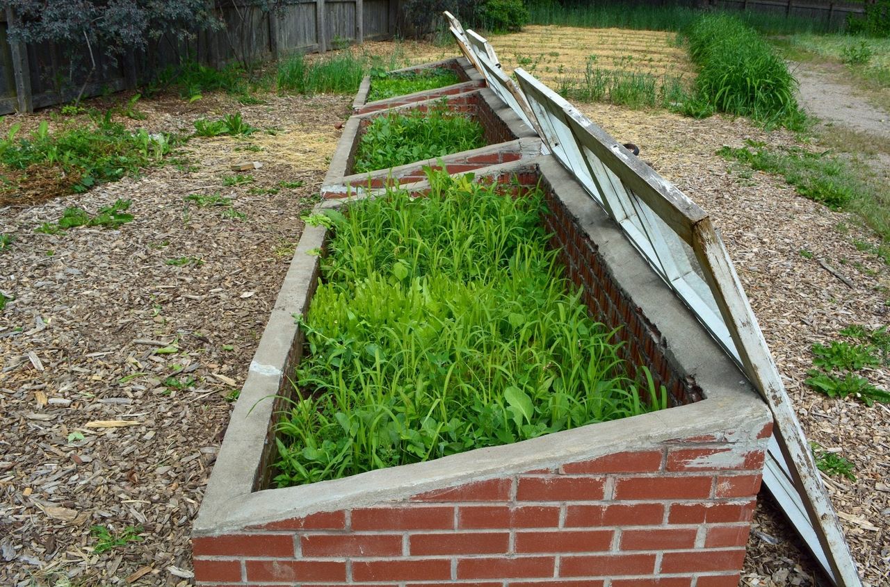 Raised Brick Garden Beds