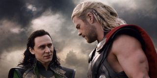 Loki and Thor in The Dark World
