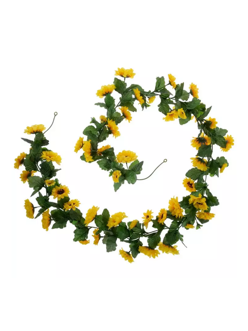 Yellow Mini Sunflower Garland