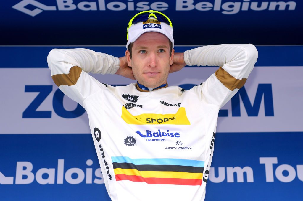 Thomas Sprengers (Topsport Vlaanderen) leads the combativity classification