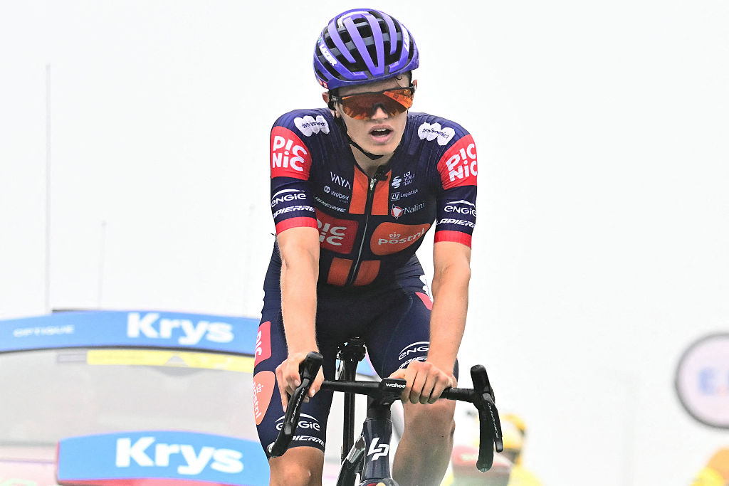 Oscar Onley at the Tour de France