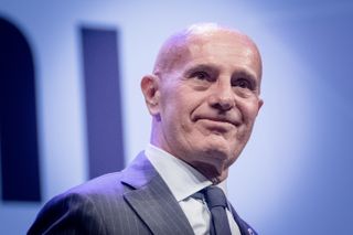 Arrigo Sacchi pictured at the Festival of Sport in Trento in October 2019.