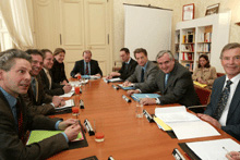 Raffarin et al - service photographique de Matignon