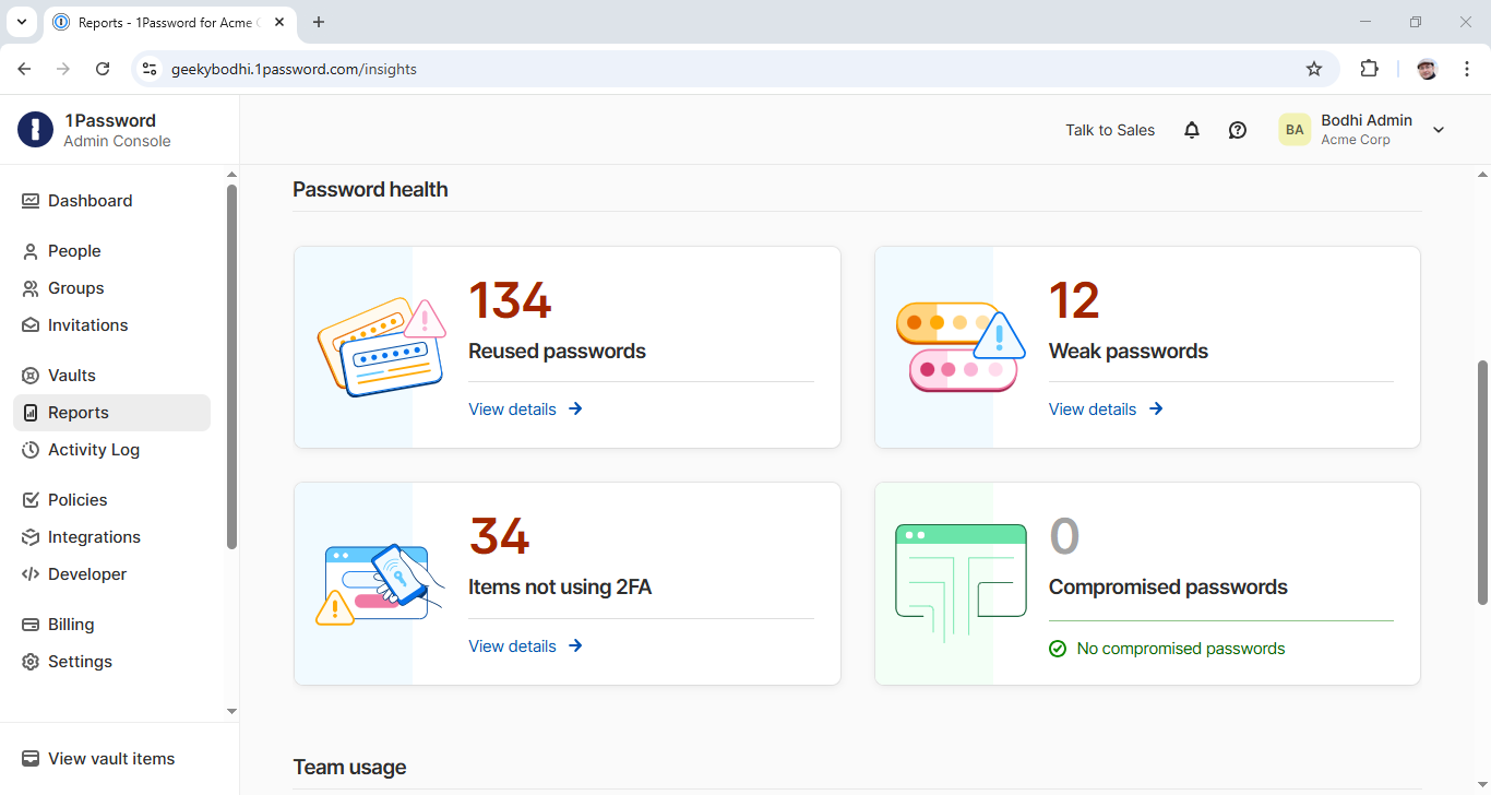 1Password business plan review