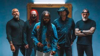 Sevendust studio portrait