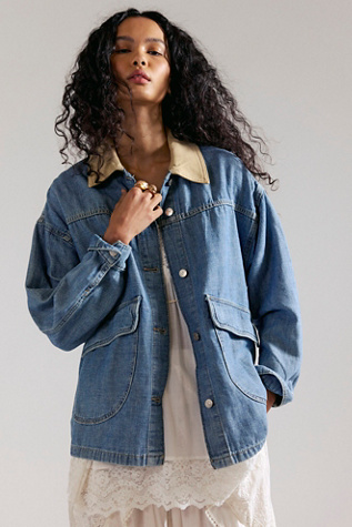 We the Free Lemon Denim Jacket