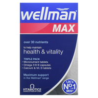 Wellman Max Maximum Strength Multivitamin
