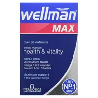 Wellman Max Maximum Strength Multivitamin