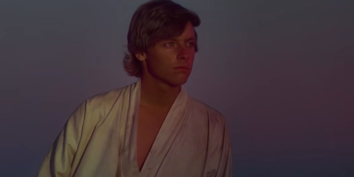 Luke Skywalker in A New Hope