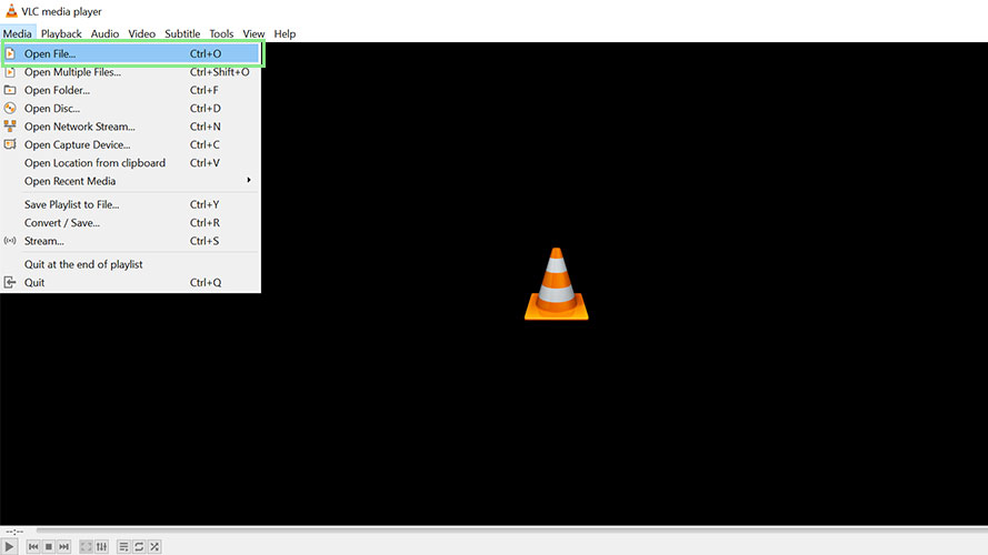 How to view a video frame-by-frame in VLC