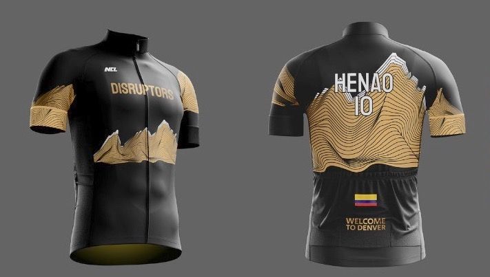 Denver Disruptors team jersey for 2023