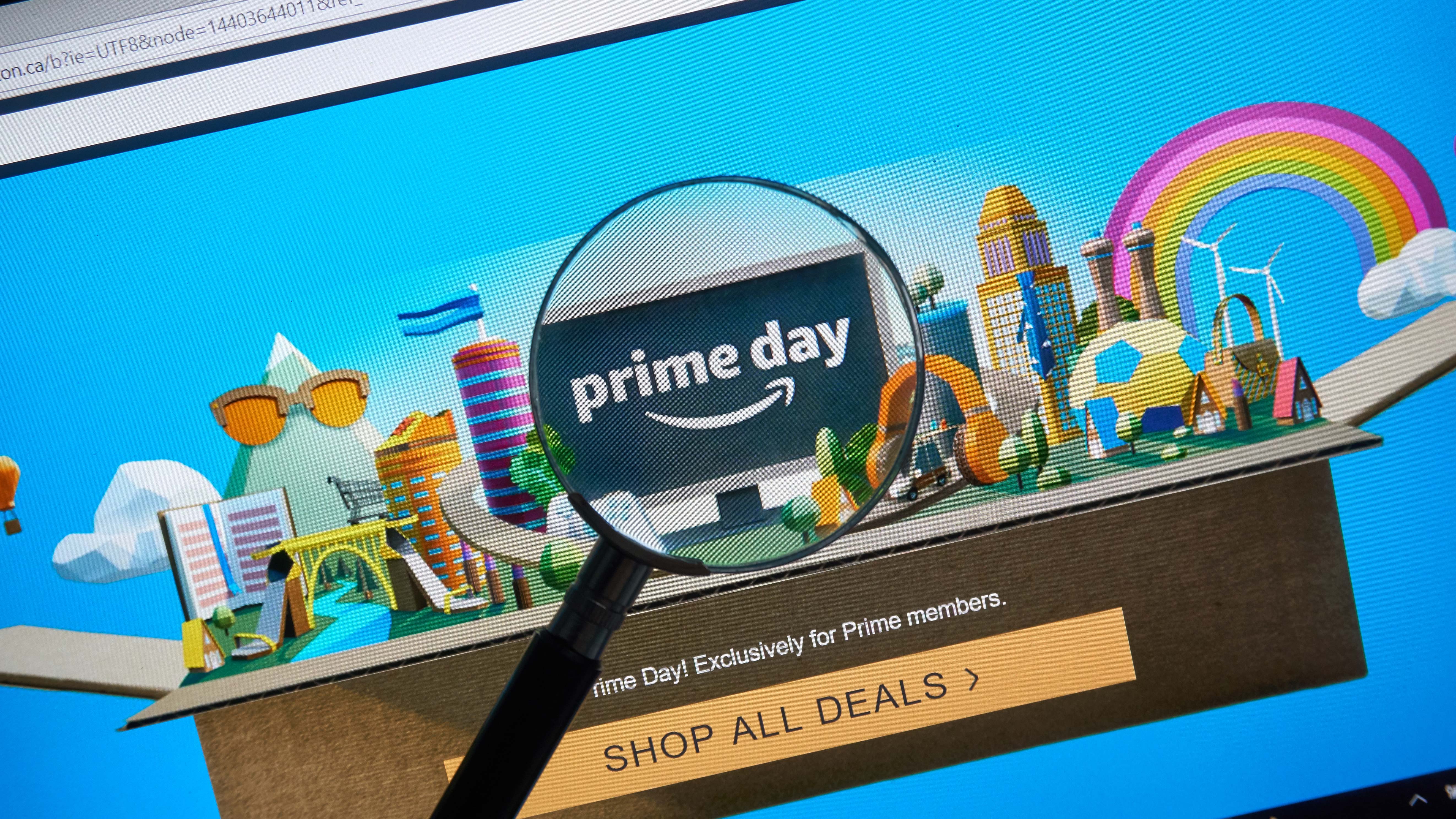 La web del Amazon Prime Day