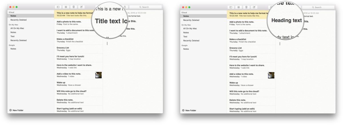 How to format in Notes on Mac | iMore