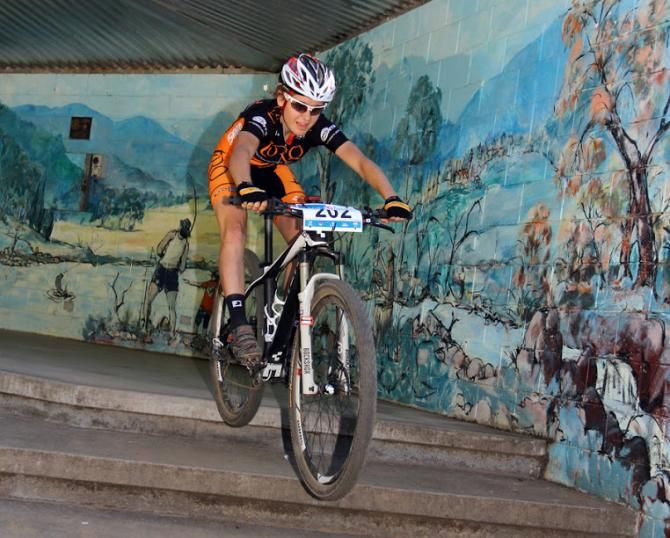 U19 women's winner Emily Parkes