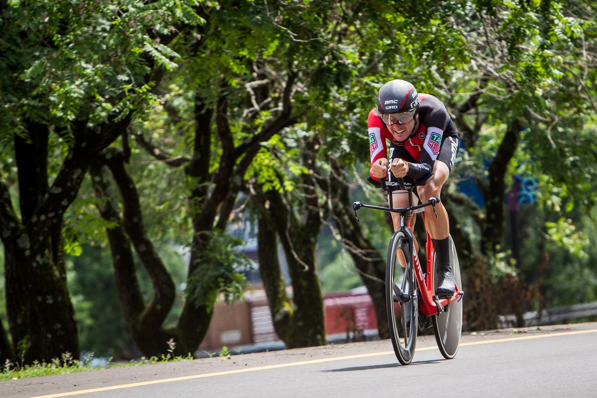 Joey Rosskopf (BMC) heading in for the win.