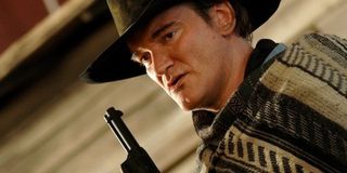 Quentin Tarantino directing The Hateful Eight