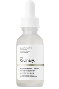 The Ordinary Niacinamide 10% + Zinc 1% High Strength Vitamin and Mineral Blemish Formula | Look Fantastic, $5.90