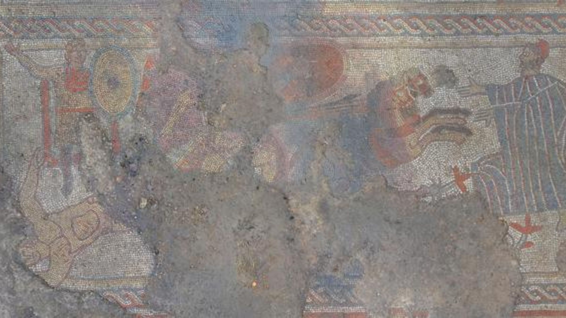 1,700-year-old mosaic unearthed in UK depicts long-lost telling of Trojan War