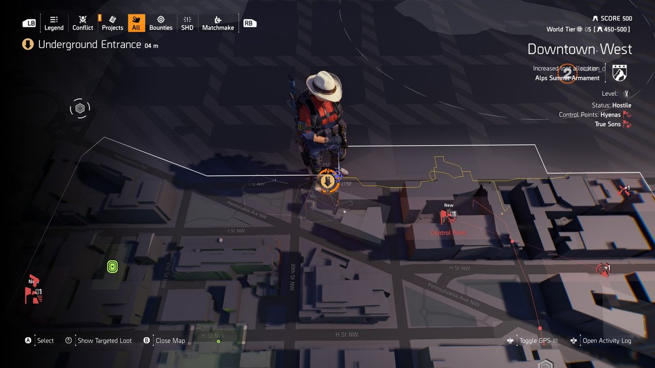 Division 2 Classified Locations