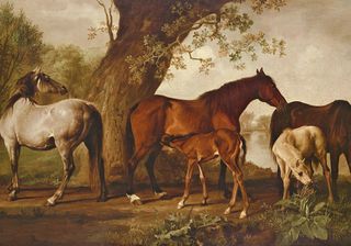 painitng by george stubbs