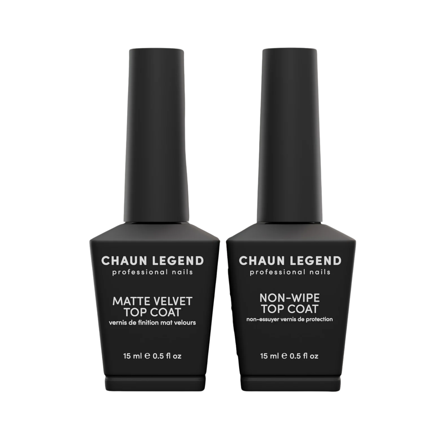 A set of top coats from Chaun Legend.