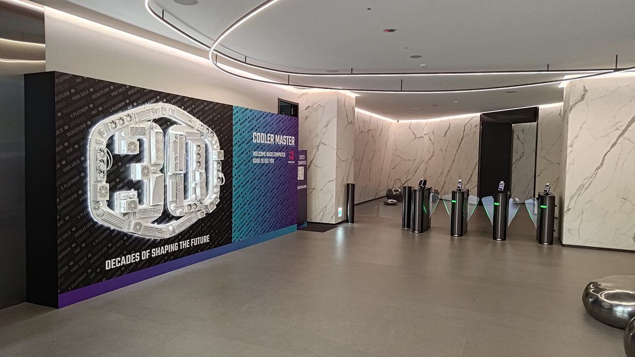 Cooler Master HQ visit, arrival