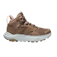 Hoka Anacapa 2 Mid Walking Boots in Dune / Ice Flow
