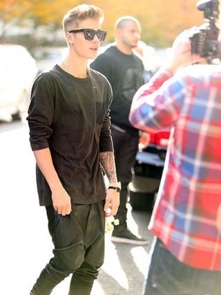Justin Bieber in Harem pants