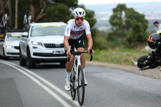 Luke Plapp (InForm TMX Make) during the Australian Road Championships where he finished 17th in the elite men's road race