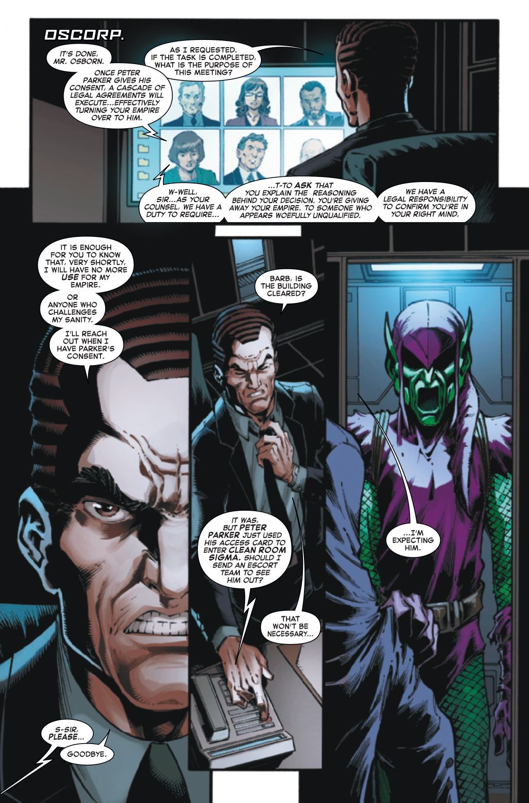 Pages from Amazing Spider-Man #53