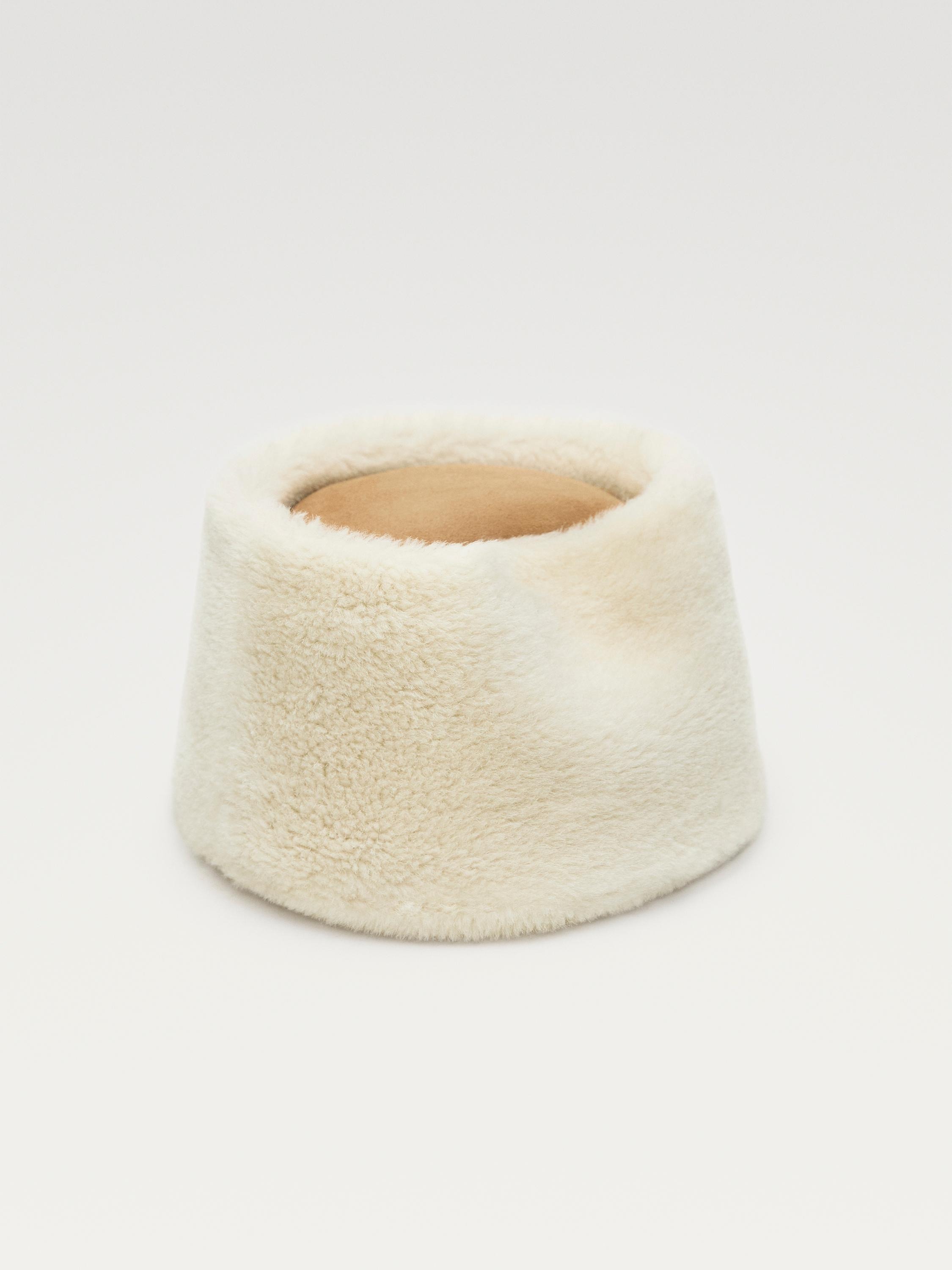 Double-Faced Leather Hat