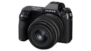 Fujifilm GFX50S II stock image with lens