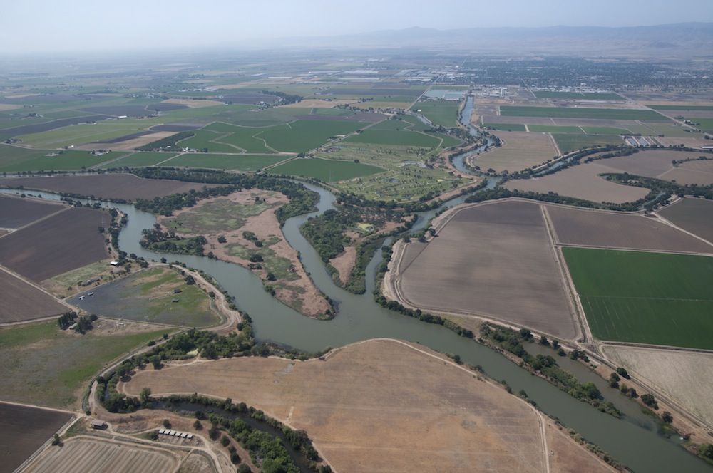 San Joaquin river diversions