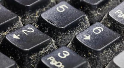 dirty keyboard