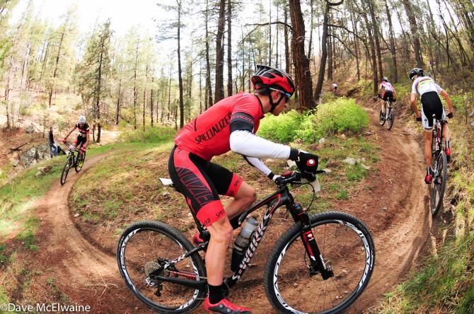 Howard Grotts giving Specialized three riders in the top four early in the race