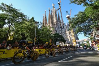 Stage 1 - Tour de France: Visma-Lease a Bike sweep to stage 1 team time trial victory in Barcelona