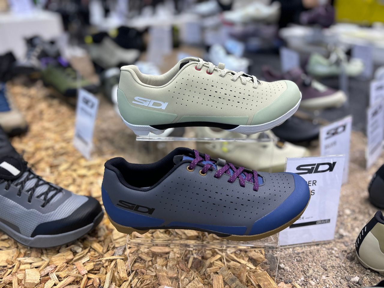 Sidi shoes at Eurobike