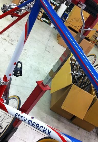 Merckx provided bikes for Motorola