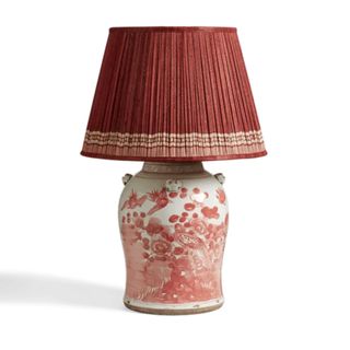 Fenghuang Table Lamp - Red/white