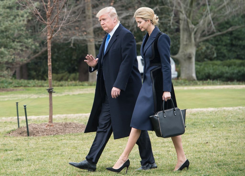 Donald and Ivanka Trump