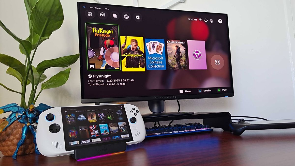 Razer Handheld Dock review: “Your Steam Deck will ride shiny and Chroma ...
