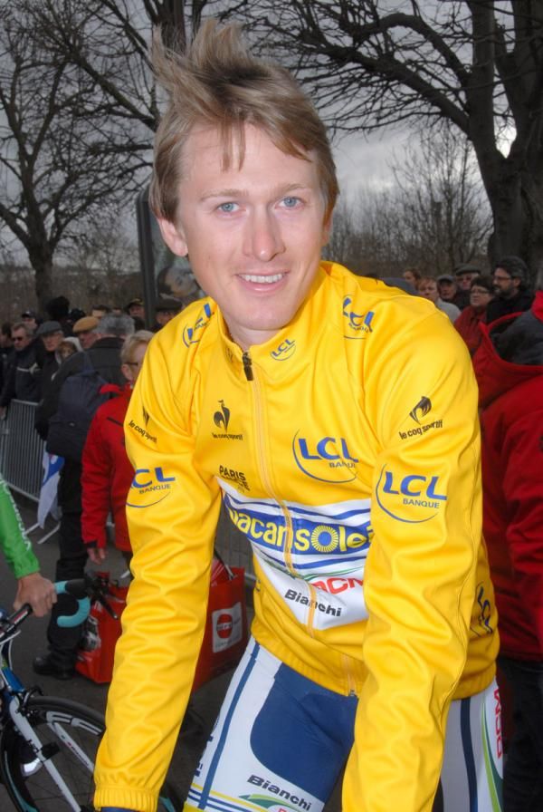 Gustav Larsson (Vacansoleil-DCM) lost his yellow jersey