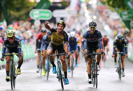 Dylan Groenewegen wins stage 7 at the Tour of Britain