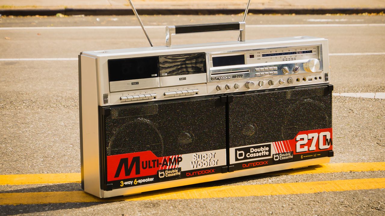 This is the 1980s-style boombox every fresh B-Boy needs