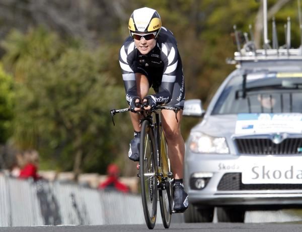 Linda Villumsen (New Zealand) was just seven tenths of a second of second place.