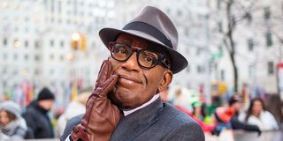 TODAY al roker hand on face outside