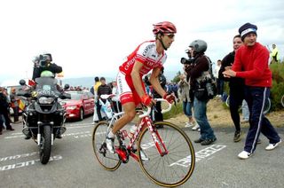 David Moncoutie (Cofidis) had earmarked the day's stage before the Vuelta.