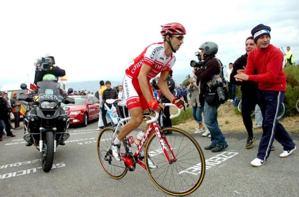 David Moncoutie (Cofidis) had earmarked the day's stage before the Vuelta.